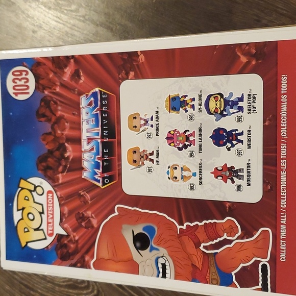 Masters Of The Universe Funko Pop #1039 BEAST MAN 10" 2020 Fall Convention - Picture 8 of 9